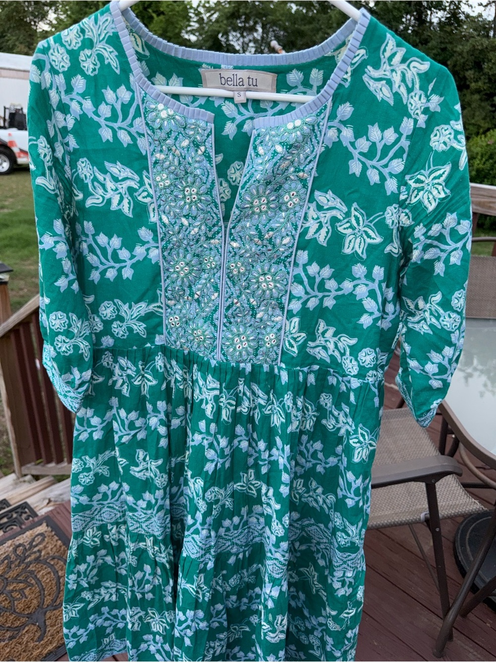 BELLA TU cotton dress